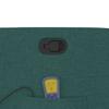 Massage Recliner with Rising Aid Dark Green Fabric