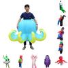 Fun Inflatable Costume For Halloween Featuring Alien And Santa Claus Designs For Adults