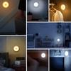 Rechargeable Motion Sensor Light Round Human Induction LED Night Lamp for Kitchen Closet Wardrobe Stairs Hallway Cabinet