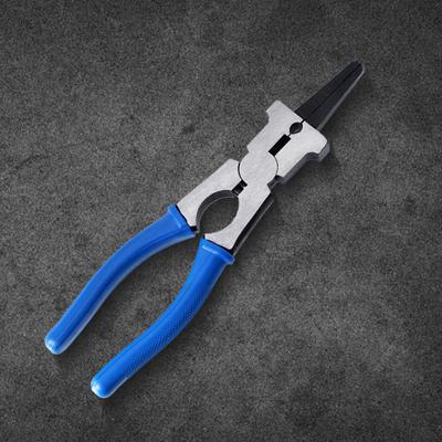 8-calowe szczypce spawalnicze Płaskie szczęki Stal węglowa o wysokiej wytrzymałości Specjalnie ukształtowany wielofunkcyjny przecinak do drutu spawalniczego do cięcia