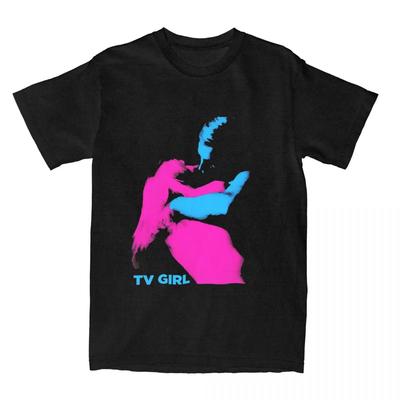 Men Women's TV Girl Who Really Cares Album Shirts Merch Leisure  T Shirt Top Tee Clothes Summer