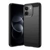 Xiaomi Poco X8 Power Phone Case,Flexible TPU Carbon Fiber Shock Protective Case Cover for Xiaomi Poco X8 Power
