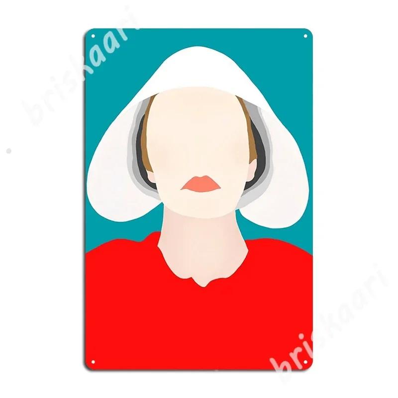

June / Offred - The Handmaids Tale Metal Signs Cinema Garage Home Printing Wall Plaque Tin sign Posters 20x30cm（7.8x11.8inch）