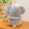 Koala Chef Cute Plush Doll With Striped Apron Decoration For Relaxing Gift And
