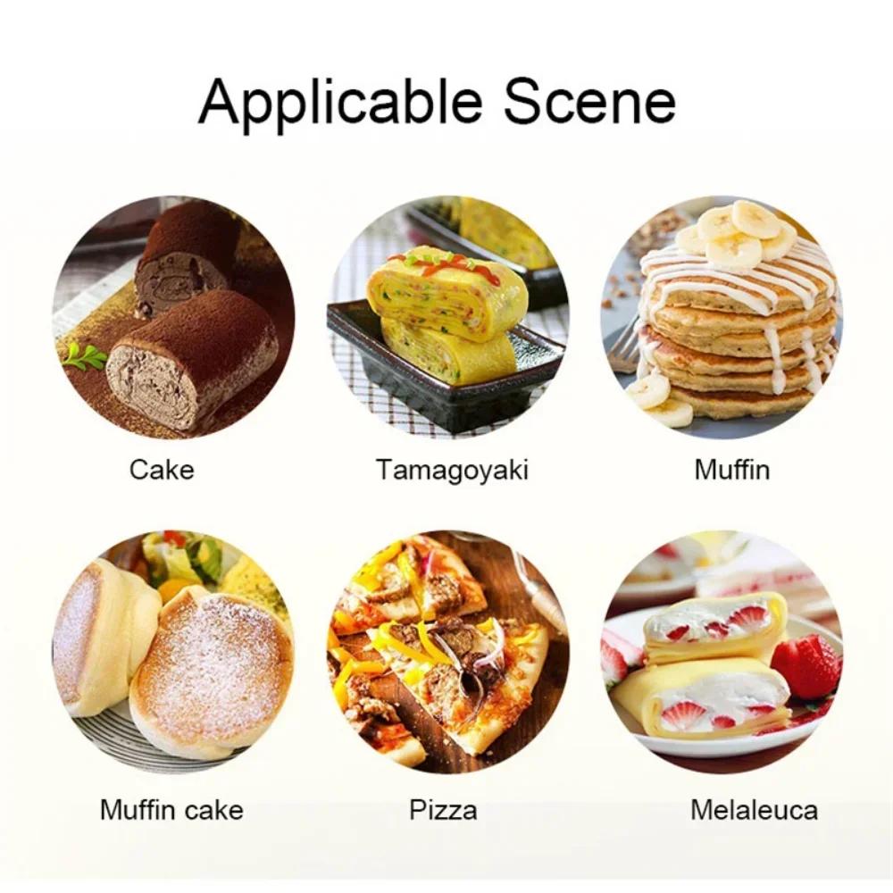 Silicone Tamagoyaki Spatula Nonstick Pizza Steak Burrito Spatula Kitchen Cooking Tool Heat Resistant Kitchen Utensils