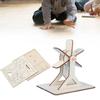 4 Sätze Holz Wasserrad Spielzeug DIY Kinder Technologie DIY Zusammenbau Puzzle Modell