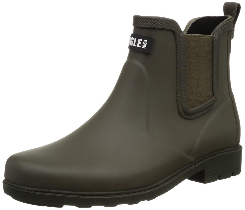 Aigle Carville II Rubber Size Waterproof and Officially Licensed Men's Boots, Khaki, 26.5cm, Water-Repellent,