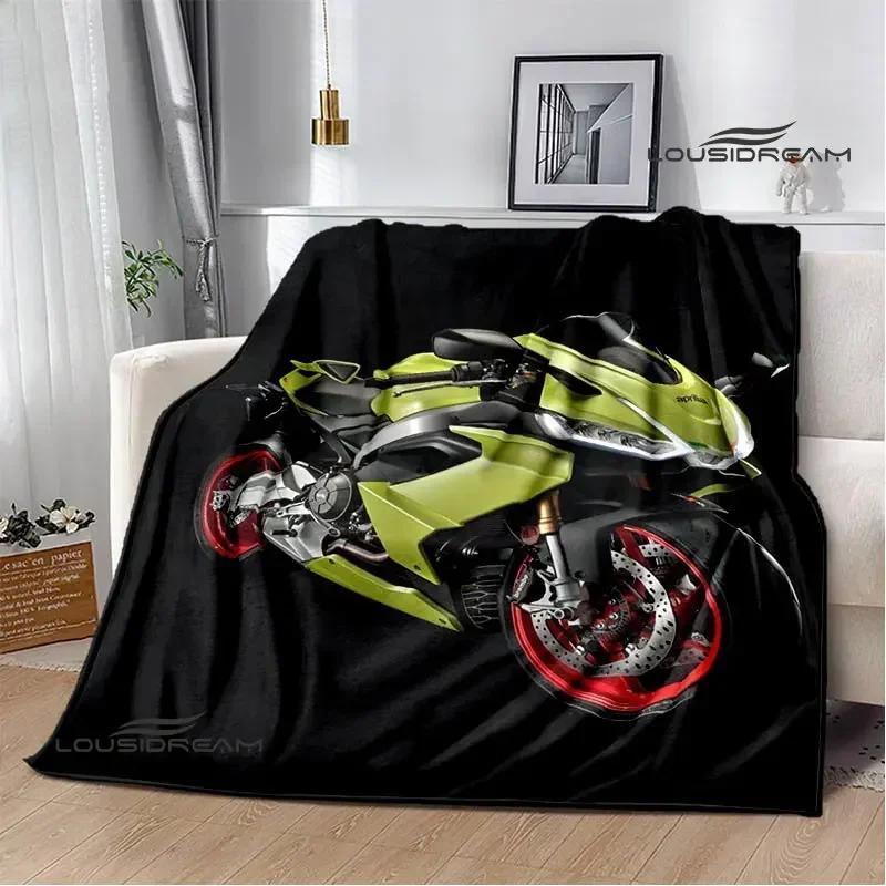Aprilia Motorcycle Logo Printed Blankets Fashion Warm Blanket Soft And Comfortable Blanket Home Travel Blankets Birthday Gift