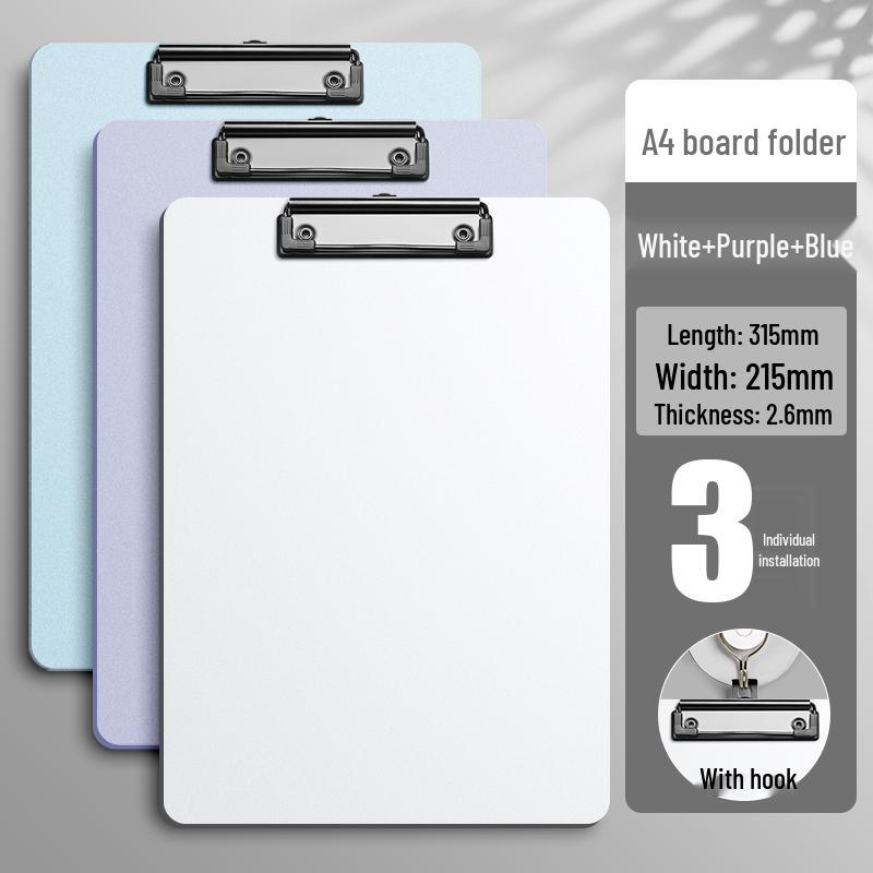 Exam Writing Board: A4 Clipboard Pad for School Tests
