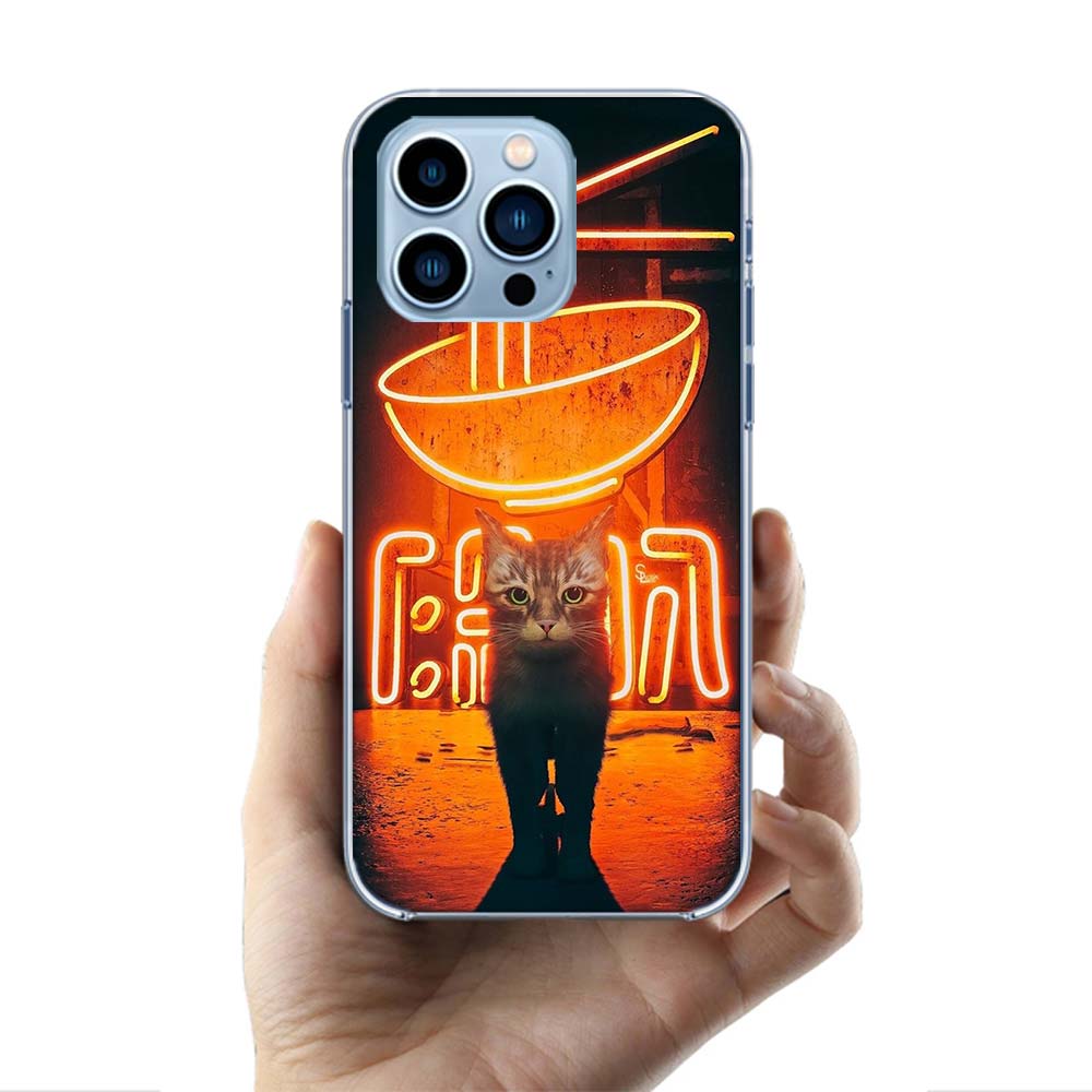 Game S-Stray Cat Cases Phone Case For Iphone 17E 16E 17 Air 16 Pro Max 15 Pro 14 Plus 11 13 12 Mini Cover Cases Compatible with