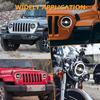 1ks 7palcový automobilový motocykl LED světlomet s DRL/směrovým světlem/tlumeným/dálkovým 7'' kulatým