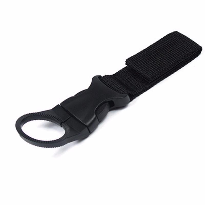 Outdoor Nylon Knapsack Detachable Water Bottle Belt Buckle Plastic Steel Mother Buckle Bottle Hang