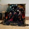 1pc Harry Potter Voldemort Hogwarts Outdoor Flannel Throw Blanket All Season Soft Warmth,Home Decor 1031175