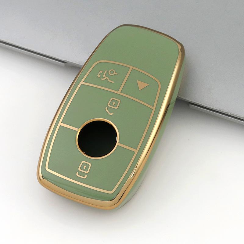 Mercedes-Benz Key Cover Is Suitable for The New E-class E200/E300L/C-class C260L Car Keycase Chain