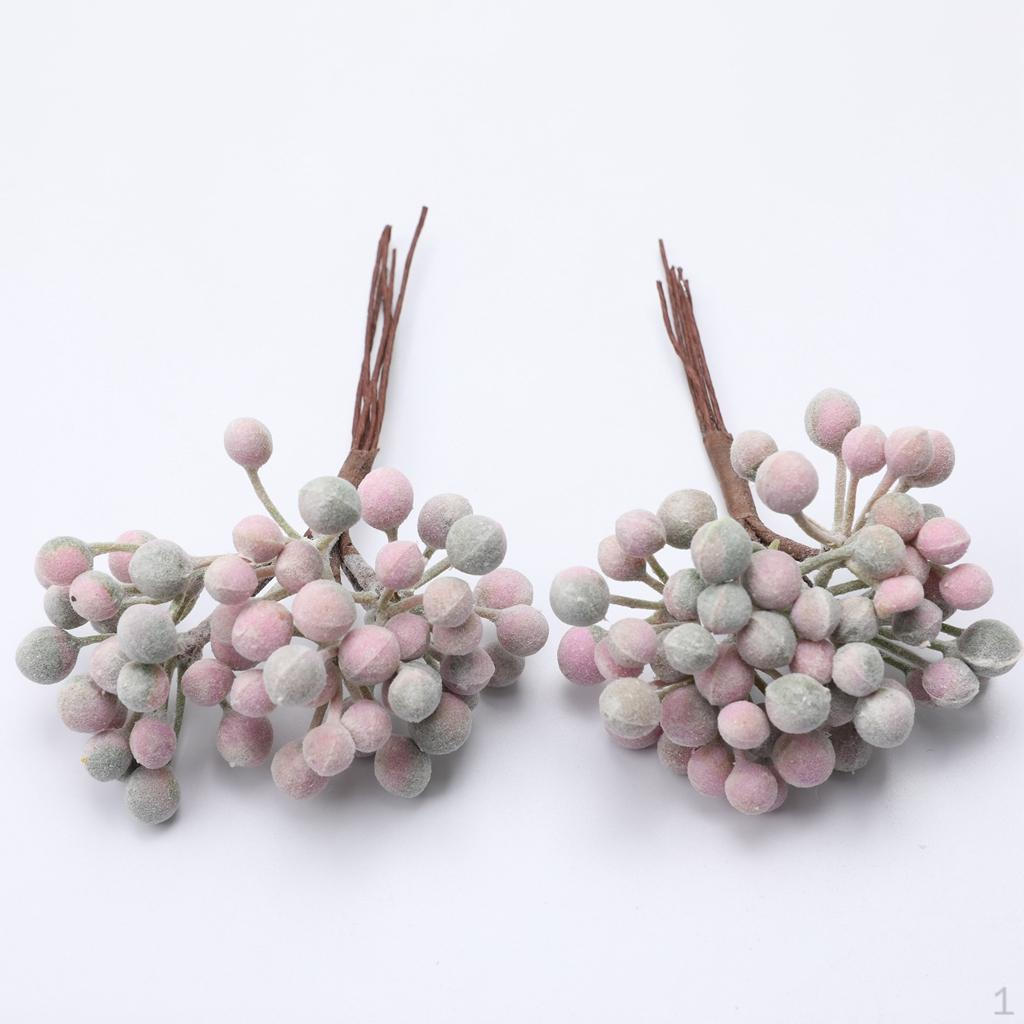 

Искусственные стебли, рождественские красные ягоды, фруктовый падуб