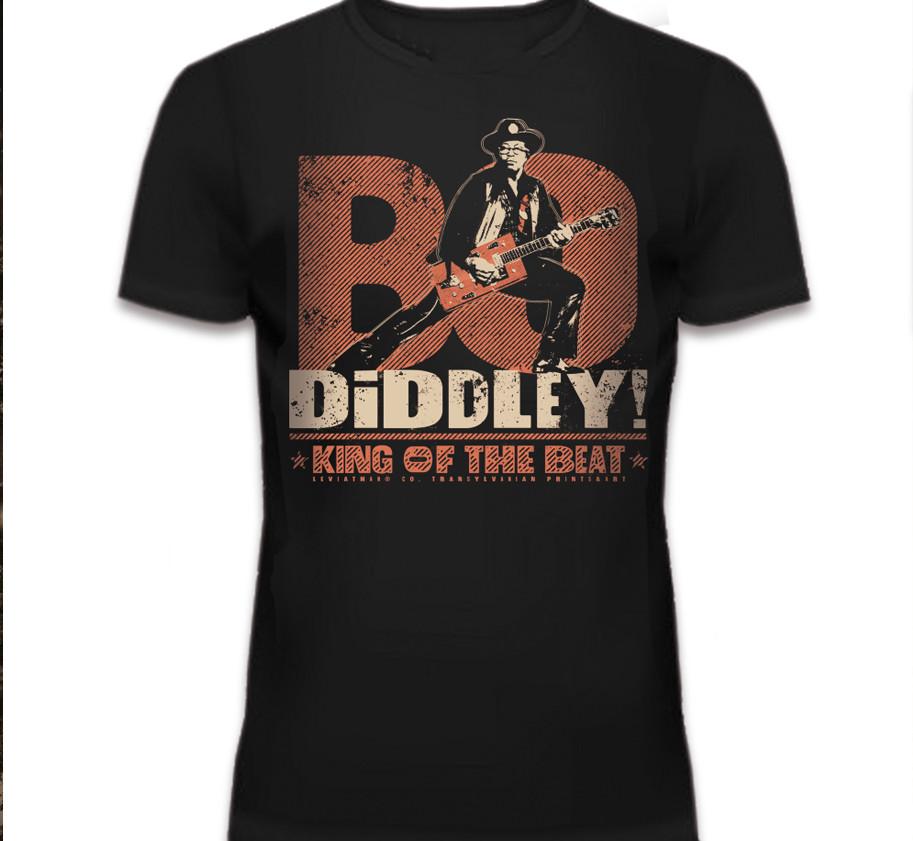 

SALE Bo Diddley King of the beat T-shirt Black Unisex All Sizes S-5Xl Unisex T-Shirt L
