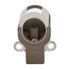 2pcs Aluminum Alloy Alternator Brush Holder Replacement Part Repair Holder Alternator Brush Kit Brush Holder Kit