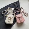 High-end Bags for Women 2024 New Fashion Horseshoe Buckle Handbags Popular One-shoulder Cross-body Small Square Bag