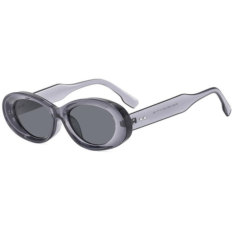 Vintage Round Sunglasses Women Retro Oval Sun Glasses High Quality Trendy Brand Eyewear for Female Fashion