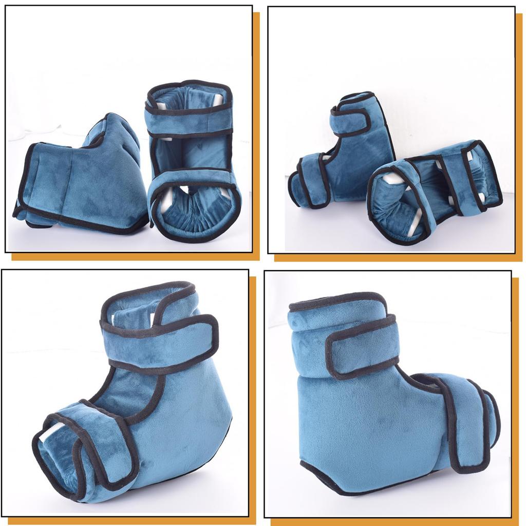 Quikaboo Dekubitus Ferse Fuß Verhindert Druck Klettverschluss Knöchelschutz Rollstuhlunterstützung 1 Kissen, Polster, Kissen, Wunden, Verschluss, Kissen,