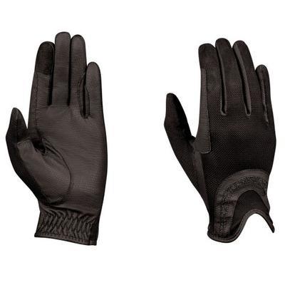 DUBLIN Mesh Palm Goat Leather Glitter Riding Gloves