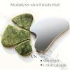 4-piece stainless steel scraping massage tool set, battery-free, no electricity required, suitable for face, back and body