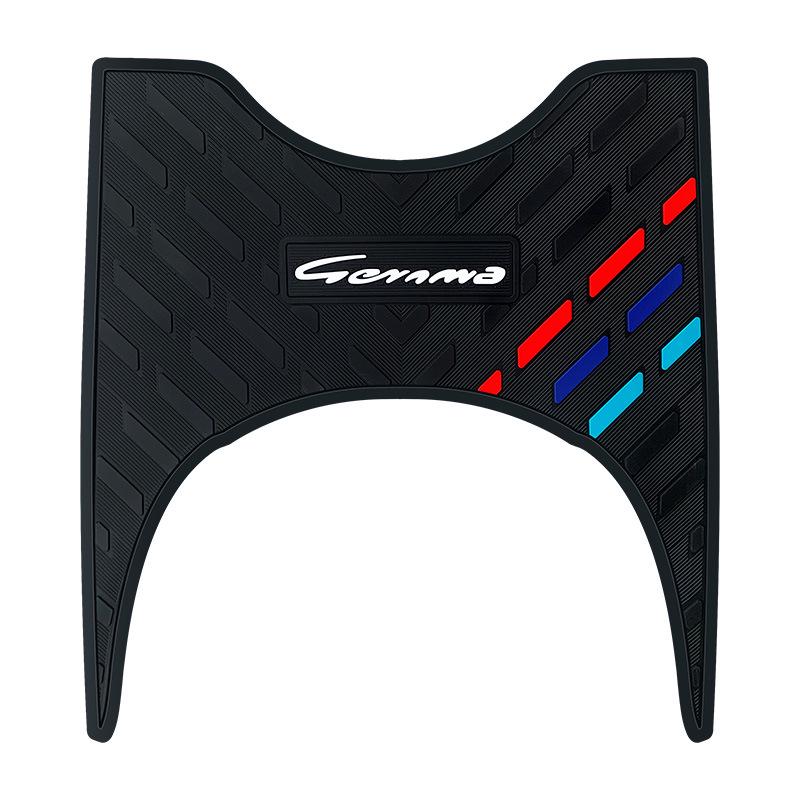 

Compatible Rikav 108 & American Motorcycle Non-Slip Waterproof Foot Pads for Electric Vehicles GEMMA108 Black Black Edge - Rubber