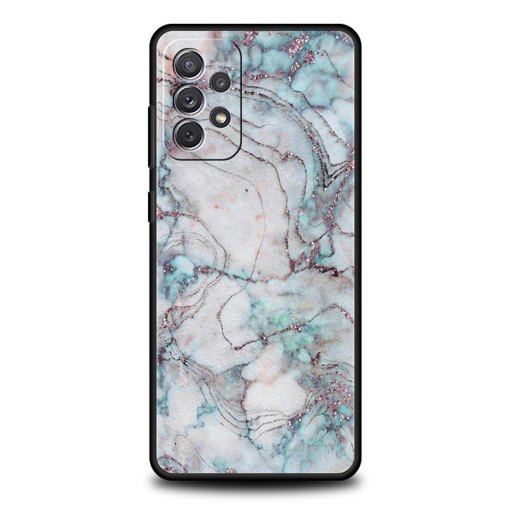 Marble Fashion Case for Samsung A57 A37 A51 A71 A21S A17 A11 A15 A25 A41 A23 A33 A53 A73 A07 A05S A13 A35 A55 5G Cover