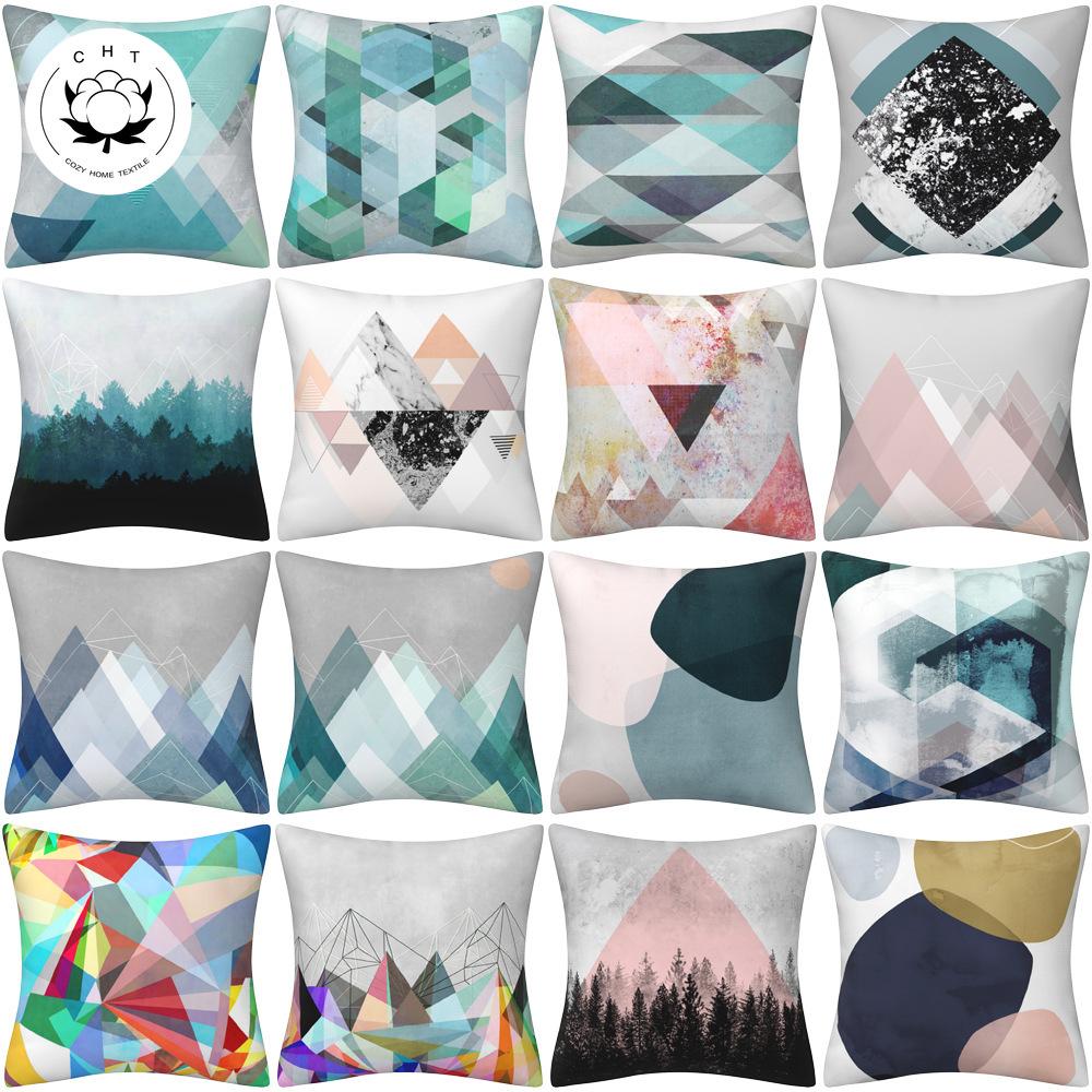 

45*45 см наволочка с принтом для дома, гостиной, дивана, спальни, украшение, наволочка, автомобильный комплект, наволочка