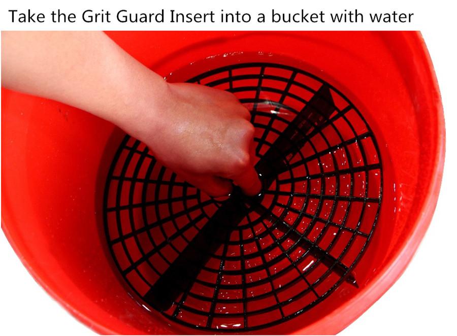 Car Wash Grit Guard Bucket Insert Washboard