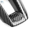 2 Pcs Car Interior Steering Wheel Cover Trim Sticker Accessories Carbon Fiber Texture For Porsche Cayenne