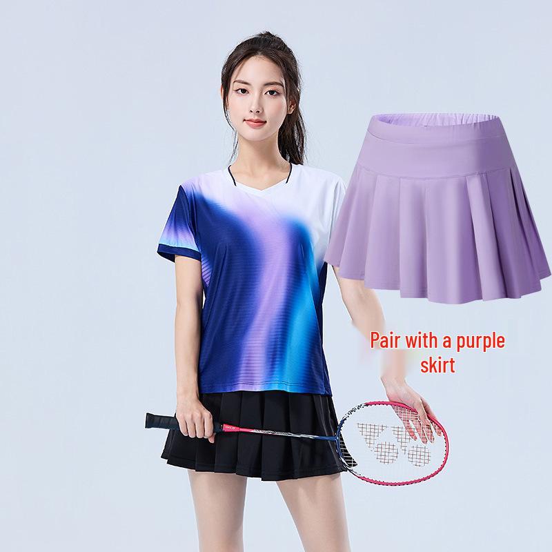 Badminton & Tennis Sports Clothing Set - Quick-Dry & Breathable for Men & Women