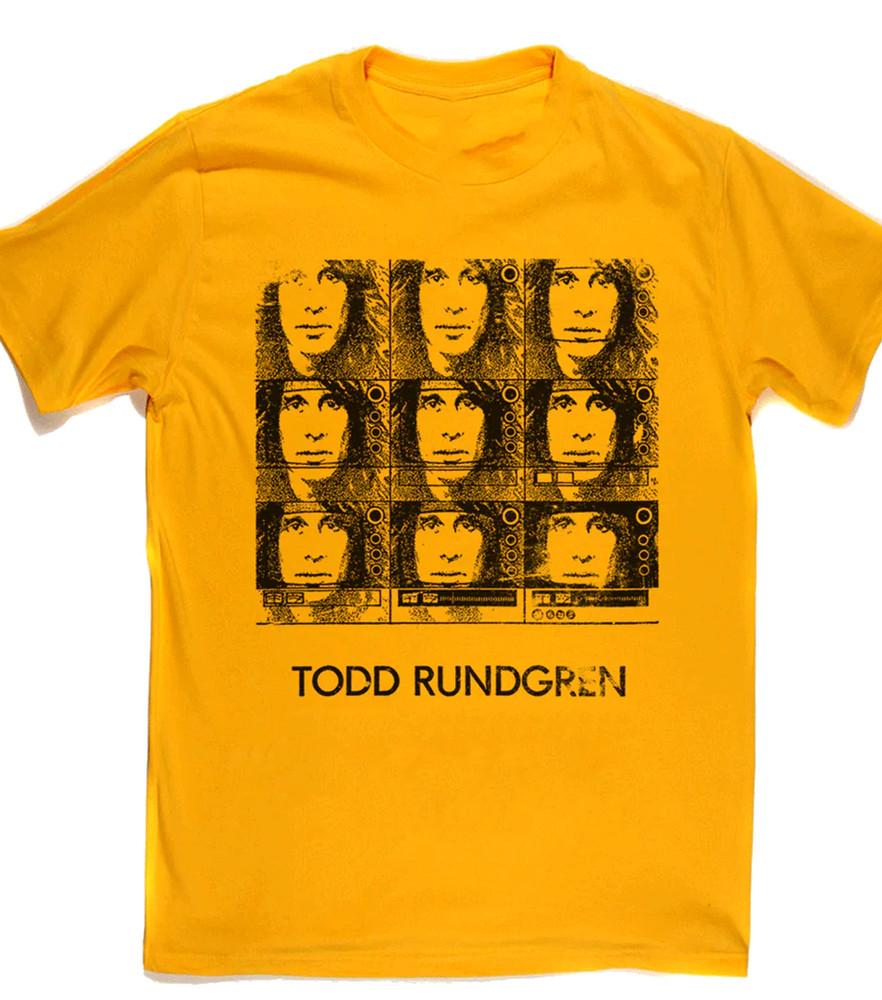 

Todd Rundgren yellow Tshirt Short sleeve All sizes S5Xl X057 Unisex T-Shirt S