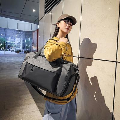 Dry and Wet Separation Large-capacity Short-distance Travel Bag Men's Sports Fitness Bag Training Independent Shoe Compartment Women's Travel Bag