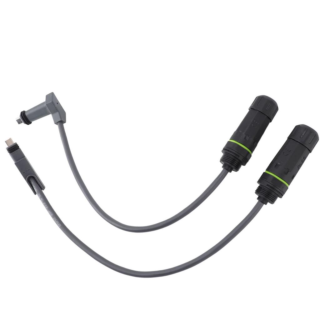 Adaptadores de cabo Ethernet à prova d'água IP68 para antena parabólica Gen 2, 2 peças