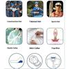Reusable Cotton Hat Inner Pad Sweatproof Adhesive Inserts Gentle Skin Contact for Cycling Camping Hat