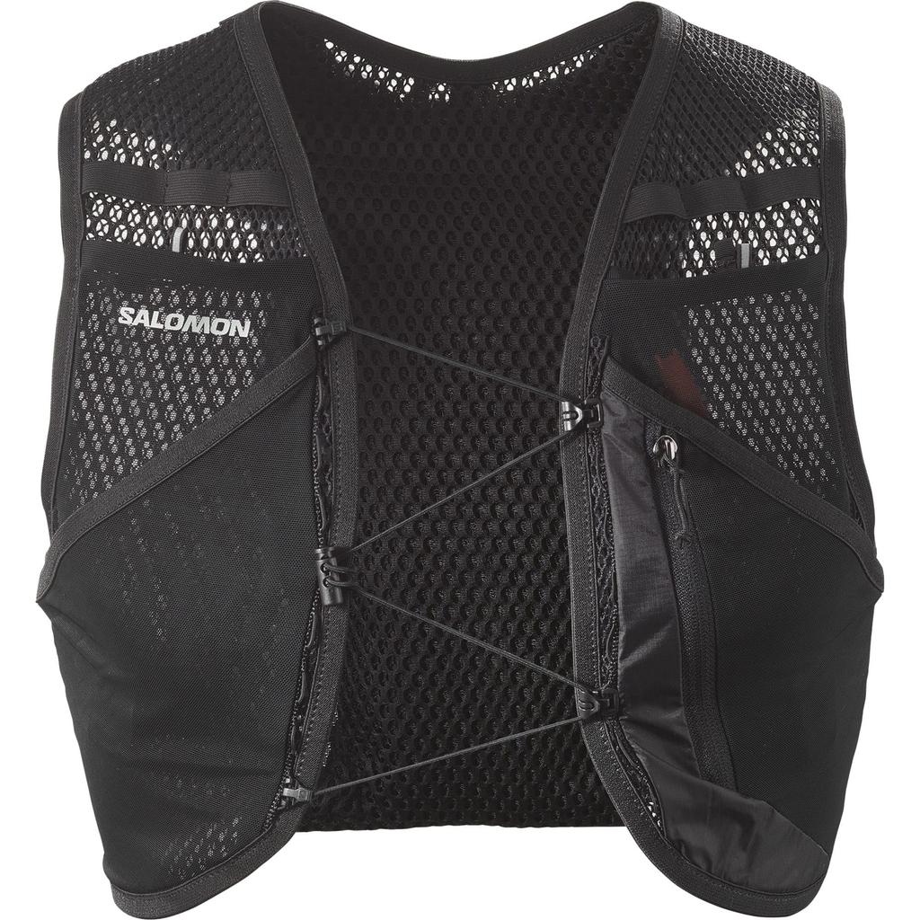 [Salomon] Hydration Backpack ACT SKIN 4 NO FLASKS LC2205400 Unisex BLACK/METAL S