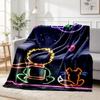 The Little Prince Pattern Blanket for Home Decoration, Bed, Sofa, Car Travel, Camping, Suitable for All Seasons, Birthday Christmas Gift