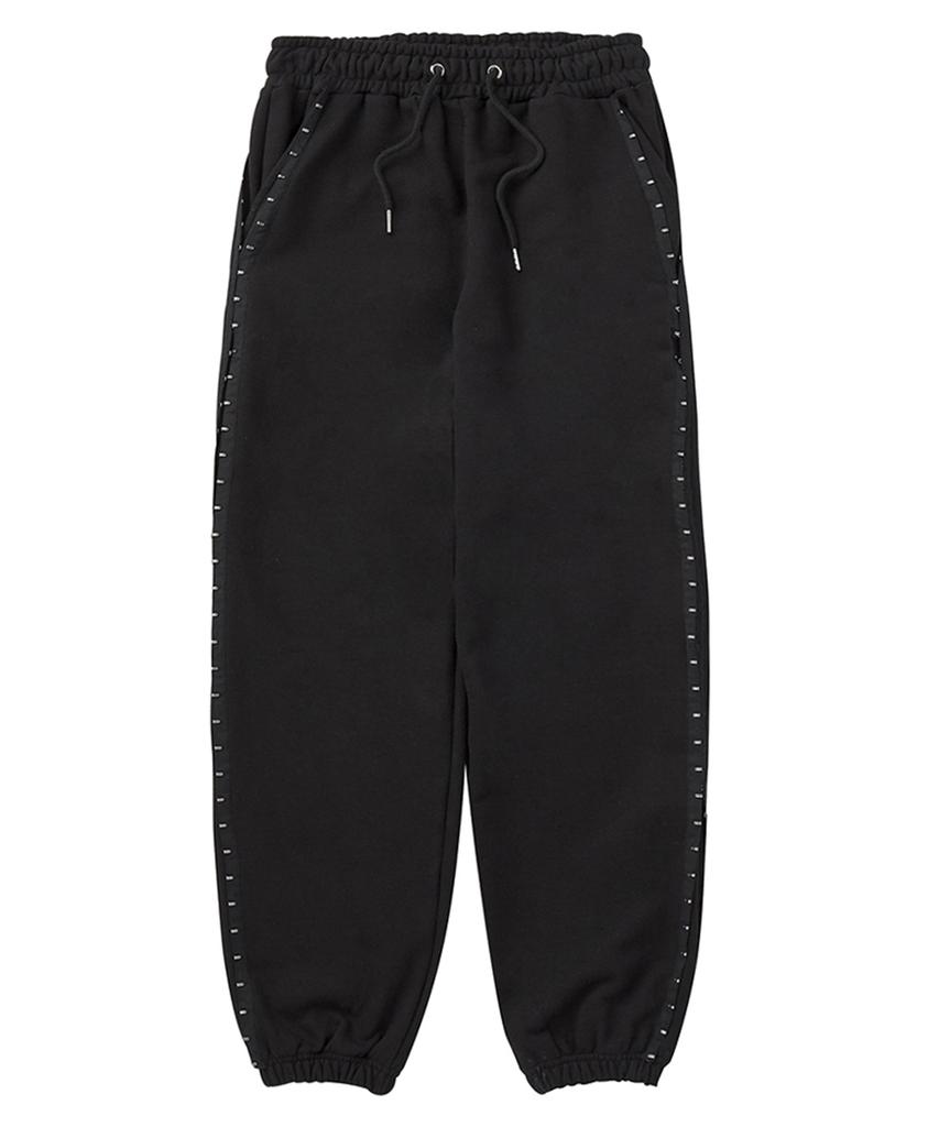 ULKIN Hook Tape Sweatpants_Black