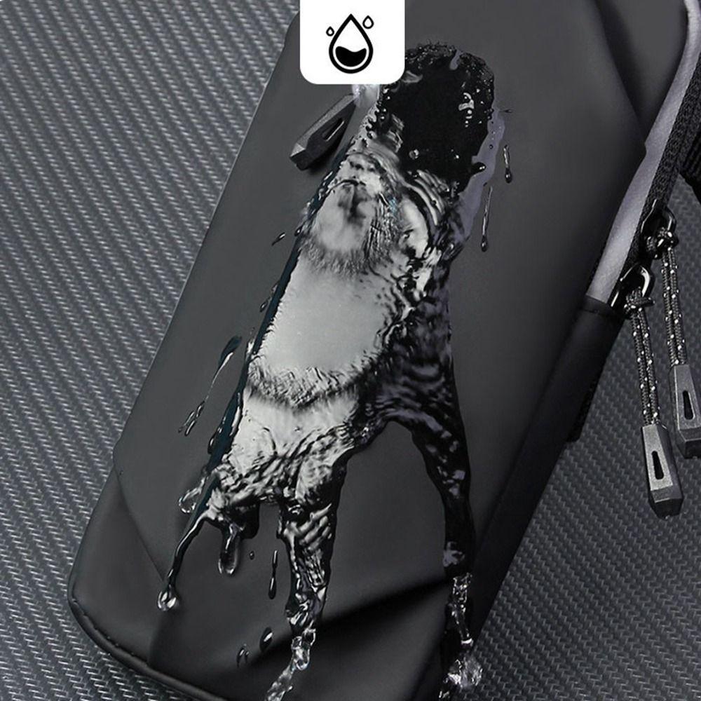 Neue Nylon-Lauf-Armtasche Wasserdicht Reflektierend Handy-Tasche Multifunktional Mode Sport-Handgelenk-Tasche Sport