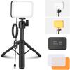 Neewer Luz de Vídeo LED BASICS, Luz para Fotografia, Temperatura de Cor Dupla, Dimerizável (3200K-5600K), Alto Índice de Reprodução de Cor (IRC 95), Compacto e Leve
