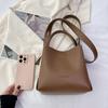 Women Bag Handbag Simple Fashion Shoulder Bag  Luxury Messenger Bag PU Leather Bucket for Women Brand Crossbody