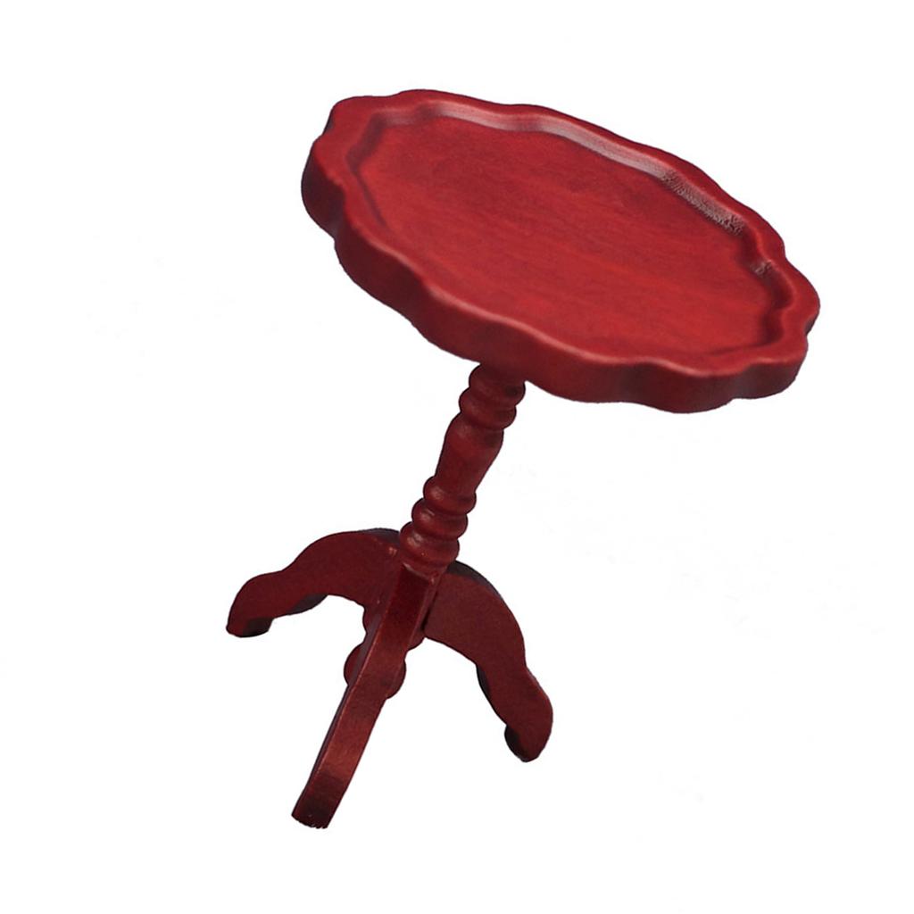 1:12 Dollhouse Miniature Furniture Coffee Table Dollhouse Living Room Decoration Model Side Table Dollhouse Accessories