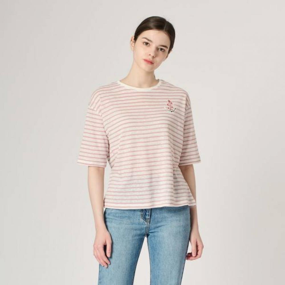 

Bcbg STripe Sailing T shirT B4m4x480 pink (22)/66