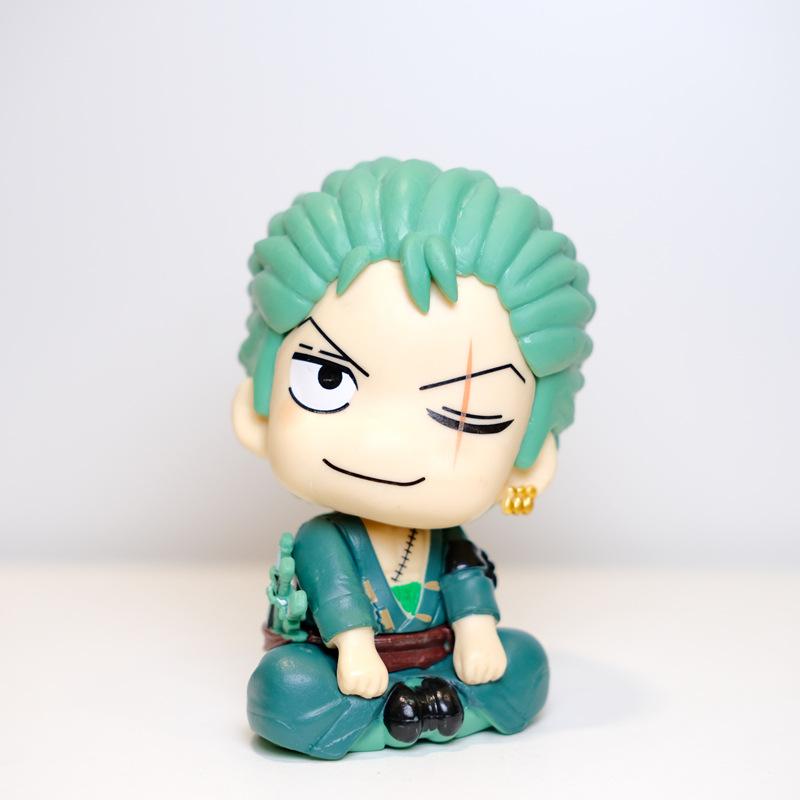 Anime One Piece Luffy Zoro Cartoon Figure Model Kawaii Desktop Decoration Children Toys Gifts PVC s Kid Friendly Entertaining Fun Play Safe