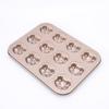 Carbon Steel Material Muffin Pan Baking Moulds Cake Pan for Kitchen Oven Baking
