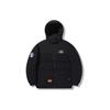 Li Ning Down Jackets Men's Black Hooded Moderate Down Jacket AYMT047-3