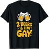 Celebrate Diversity Beer Drinking LGBT Beer Gay Pride Month T Shirts Humor Streetwear Tee Short Sleeve Unisex Loose Clothing