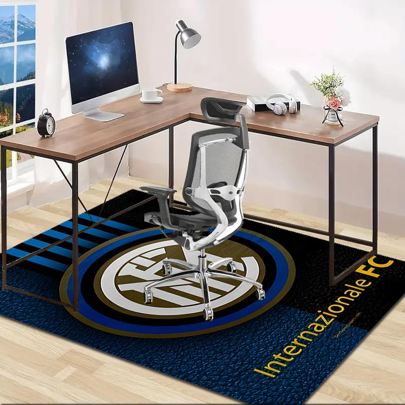 1 Stück Fußballteam-Design Teppich - Rutschfest, Weich & Gemütlich Fußmatte für Wohnzimmer, Schlafzimmer, Büro - Dekoteppich für Innen/Außen