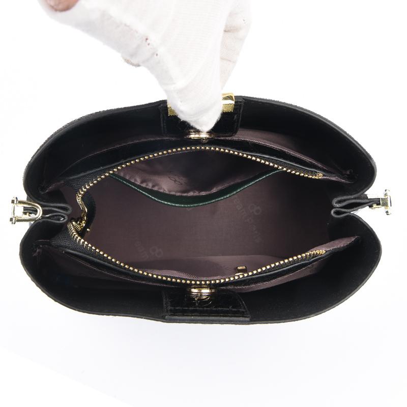 Women's Shoulder Messenger Bags 3 layers luxury designer vintage bags and pouches high-quality leather crossbody bag